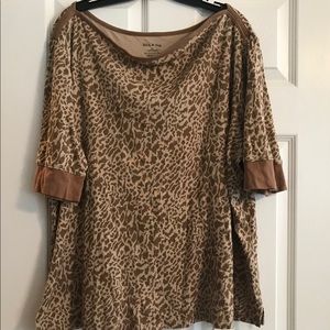 White Stag Plus Size Knit Shirt